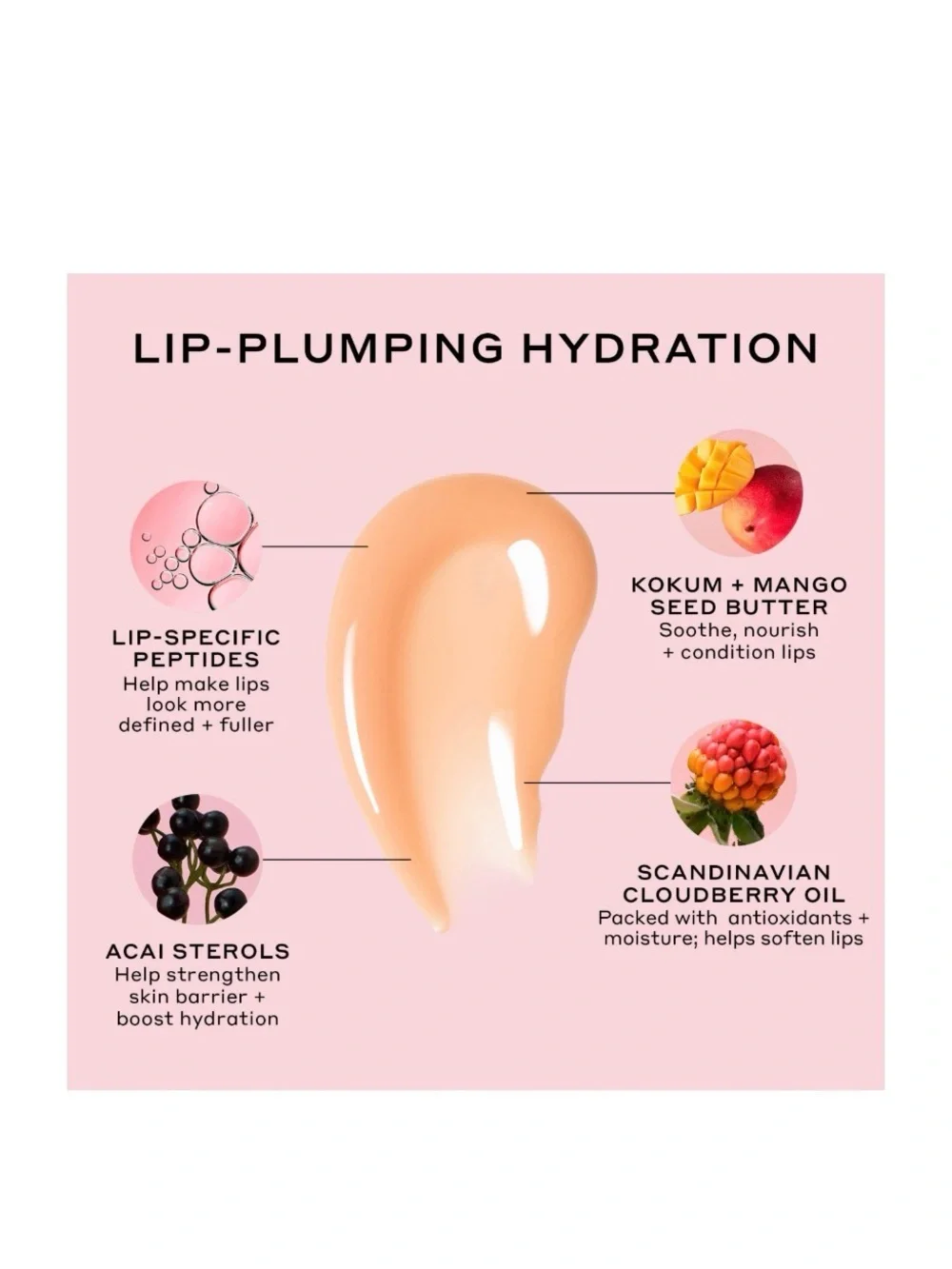 OLEHENRIKSEN 🍑 Pout Preserve Peptide Lip Treatment - Peach Glaze